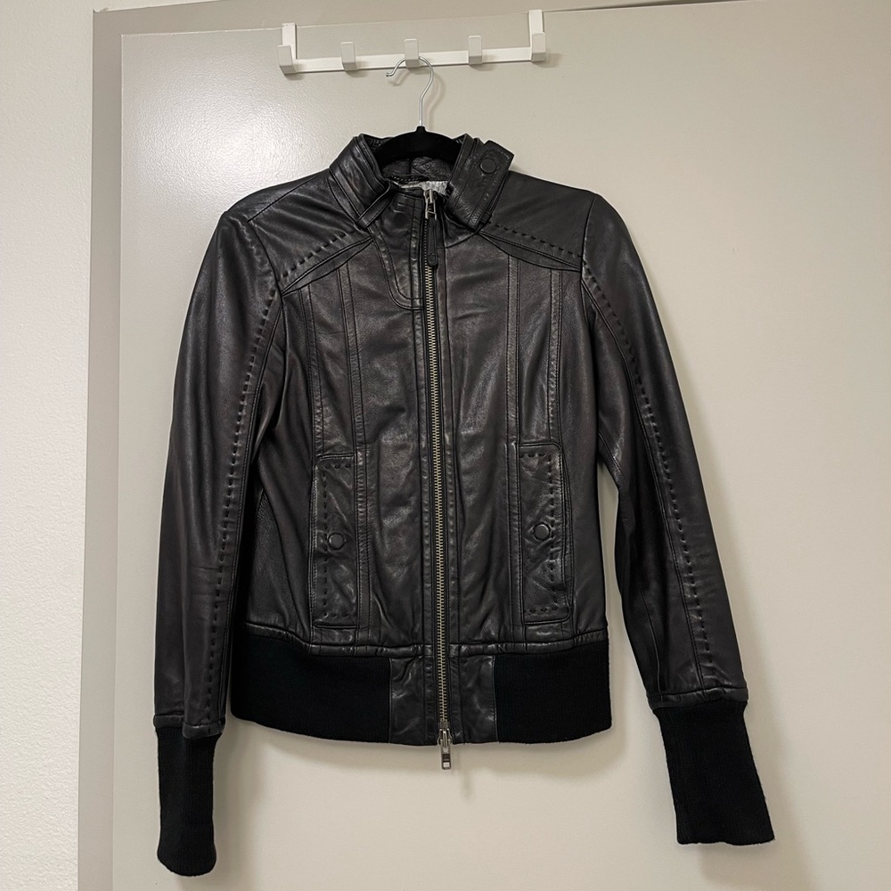 Mackage x Aritzia Leather jacket